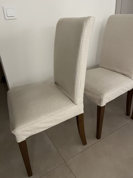 Krzesła tapicerowane ikea 6 sztuk