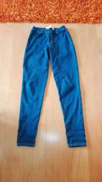 Calças jeggins com bolinhas 38 skinny jeans