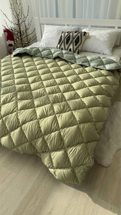 Акція! Чорна пʼятниця! Стильна зимова ковдра теплое зимнее одеяло