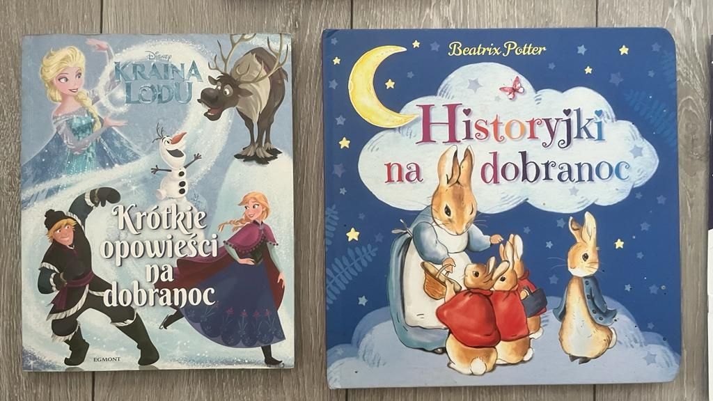 10x książka dla dzieci bajki na dobranoc