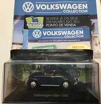 Miniatura VW Carocha (dois vidros traseiros)