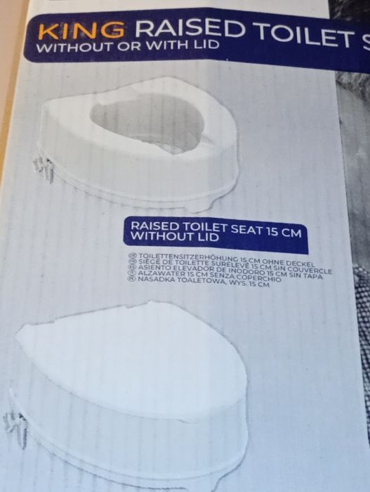 Podkładka na toaletę po operacji biodra