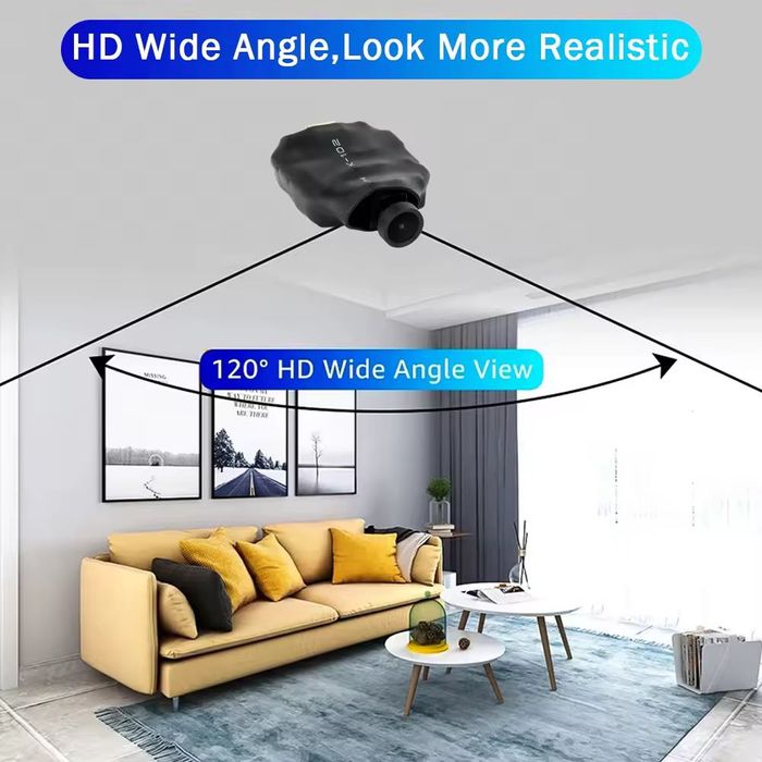 Wi-Fi мини-камера DIY 2Мп с аккумулятором и 5x зумом ТОП КАЧЕСТВО