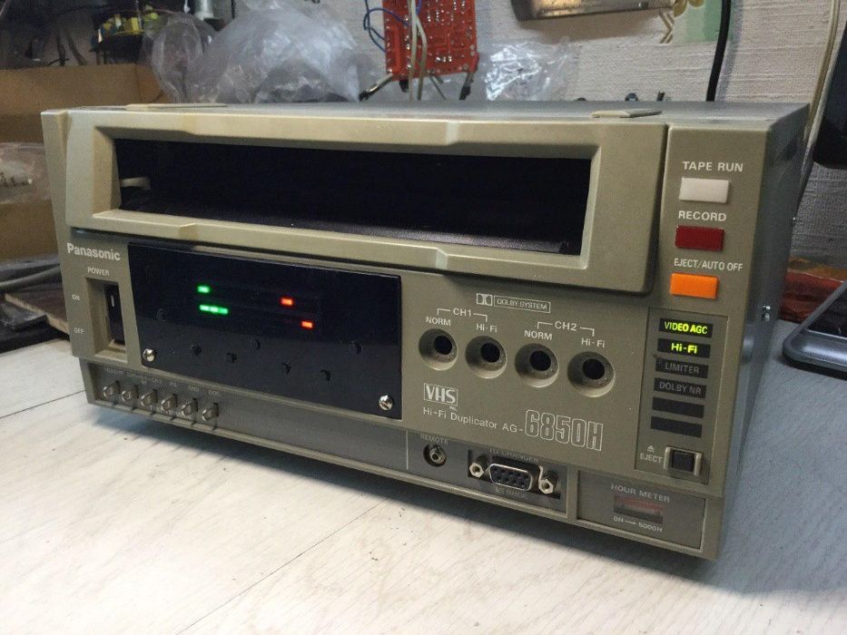 Hi-Fi Audio Recorder 20-20.000 студийный, на Panasonic AG-6850