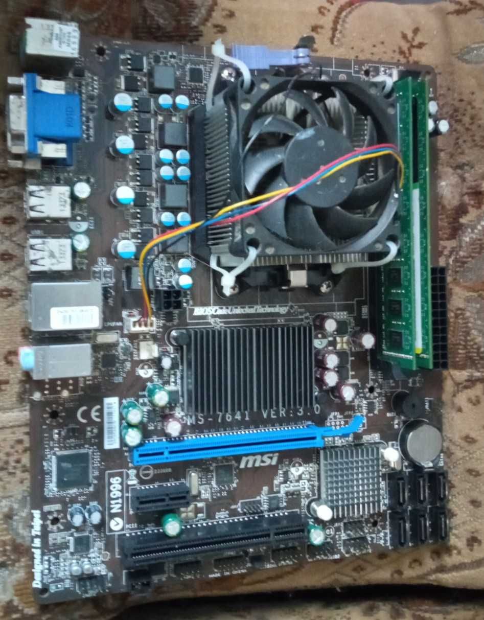 Материнская плата sAM3+/FX-4130/8GB/DDR3