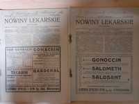Czasopismo naukowe Nowiny Lekarskie z 1927 roku