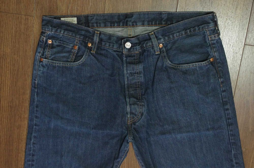 Джинси Levis 501 Made Bulgaria 38 - 32 ХЛ плотний денім стан чудовий