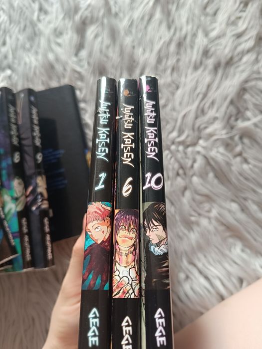 Manga jujutsu kaisen 0-10 + ciernista droga o świecie