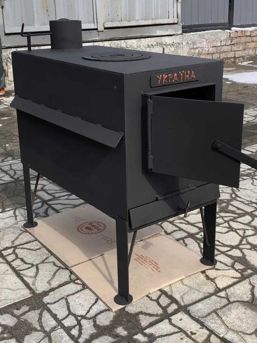 120м3, ККД 85%! 4мм! Печка, Буржуйка, Булер'ян, Піч / Печь, Булерьян