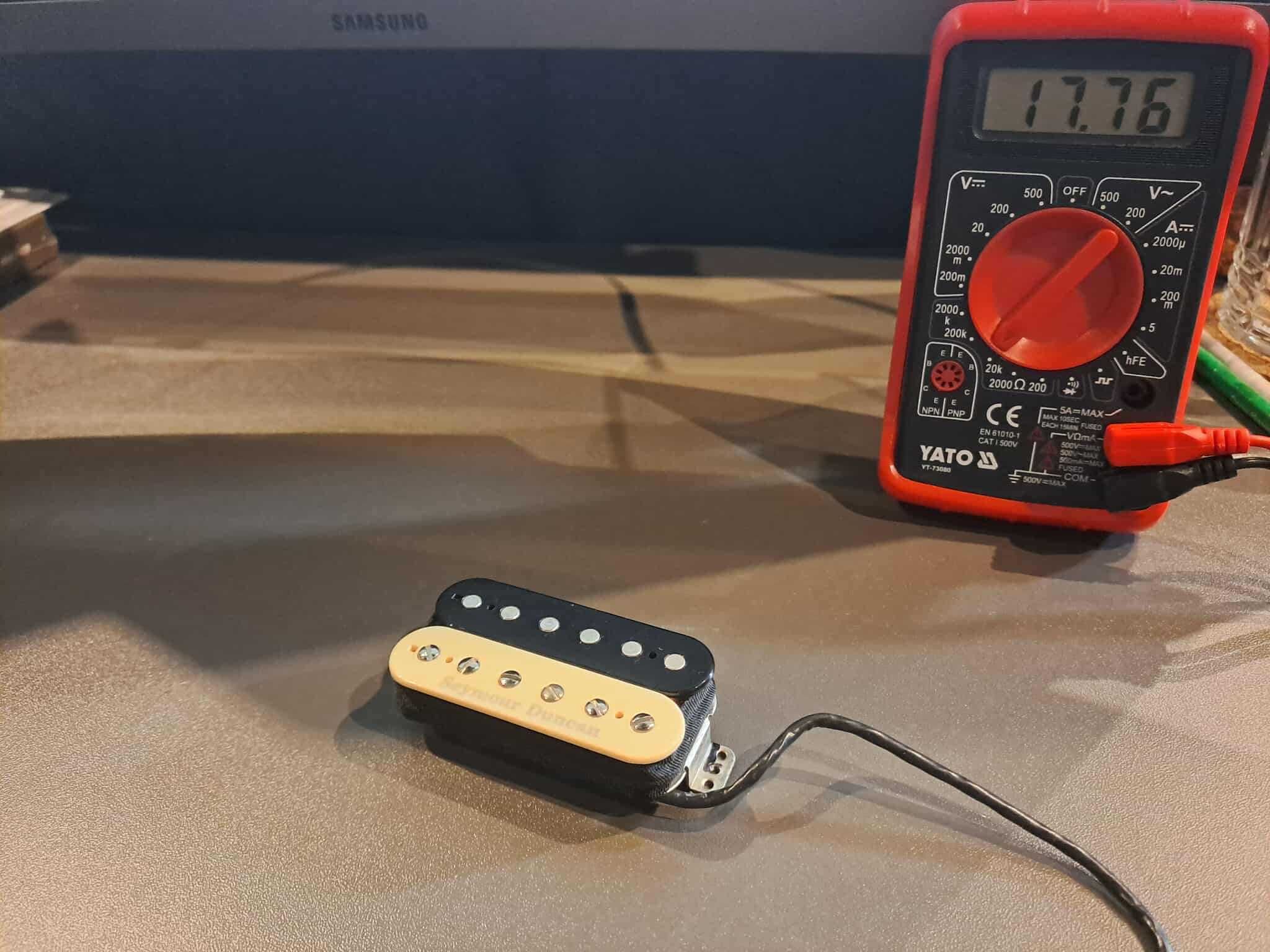 Seymour Duncan Pickup JB model Trembucker TB-4 JB Zebra