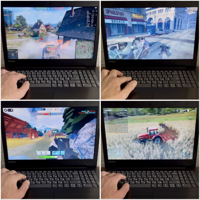 Игровой Lenovo + Nvidia MX + SSD + игры + комплект