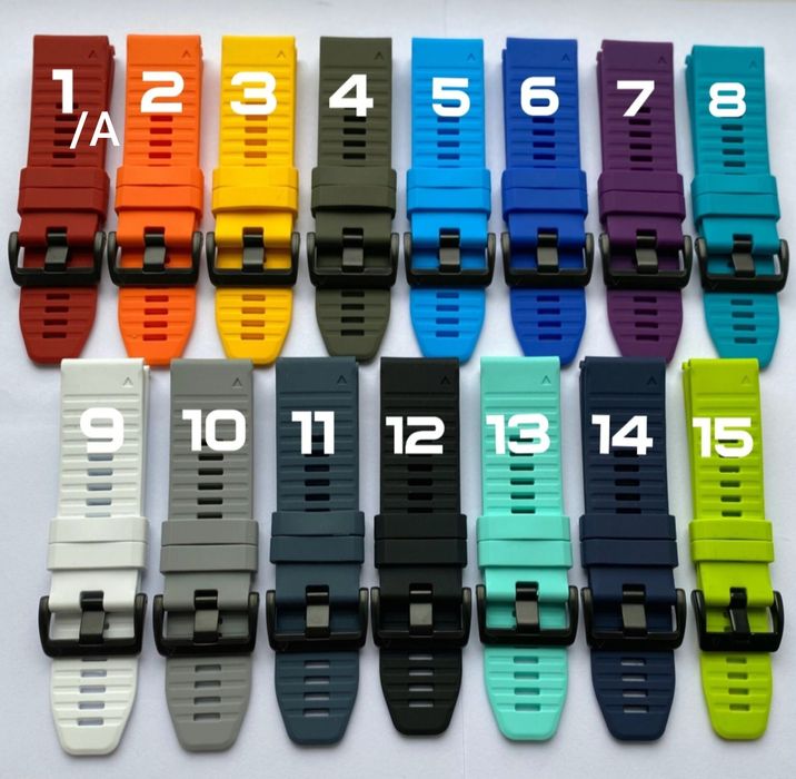 Продам силиконовый ремешок QuickFit 22/26 mm для  часов  Garmin Fenix