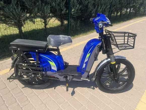 Велоскутер акумуляторний FORTE EM219 синій (+Акумулятор 12V12A 5 шт)