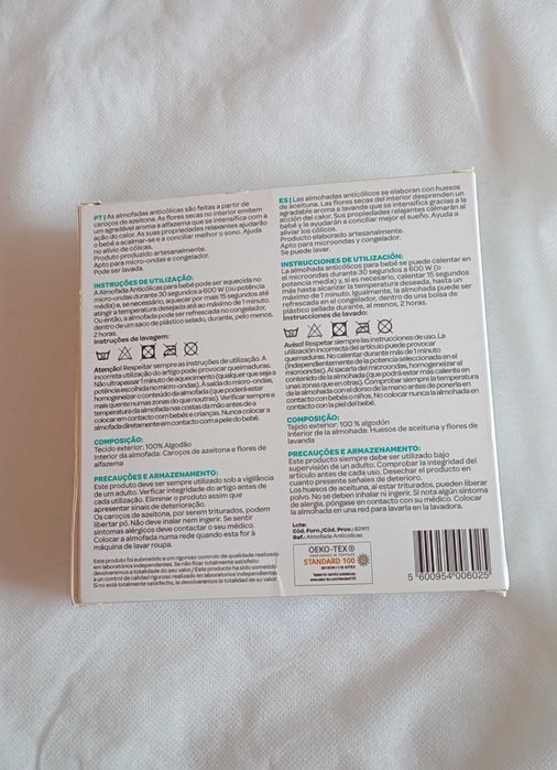 Almofada anticólicas Wells