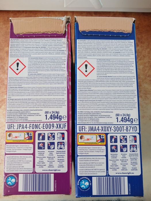 Капсулы для стирки Даш, Dash 60 капсул, Италия.