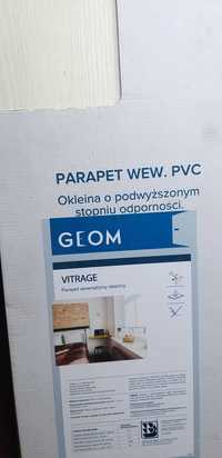 Parapet wewnętrzny PCV