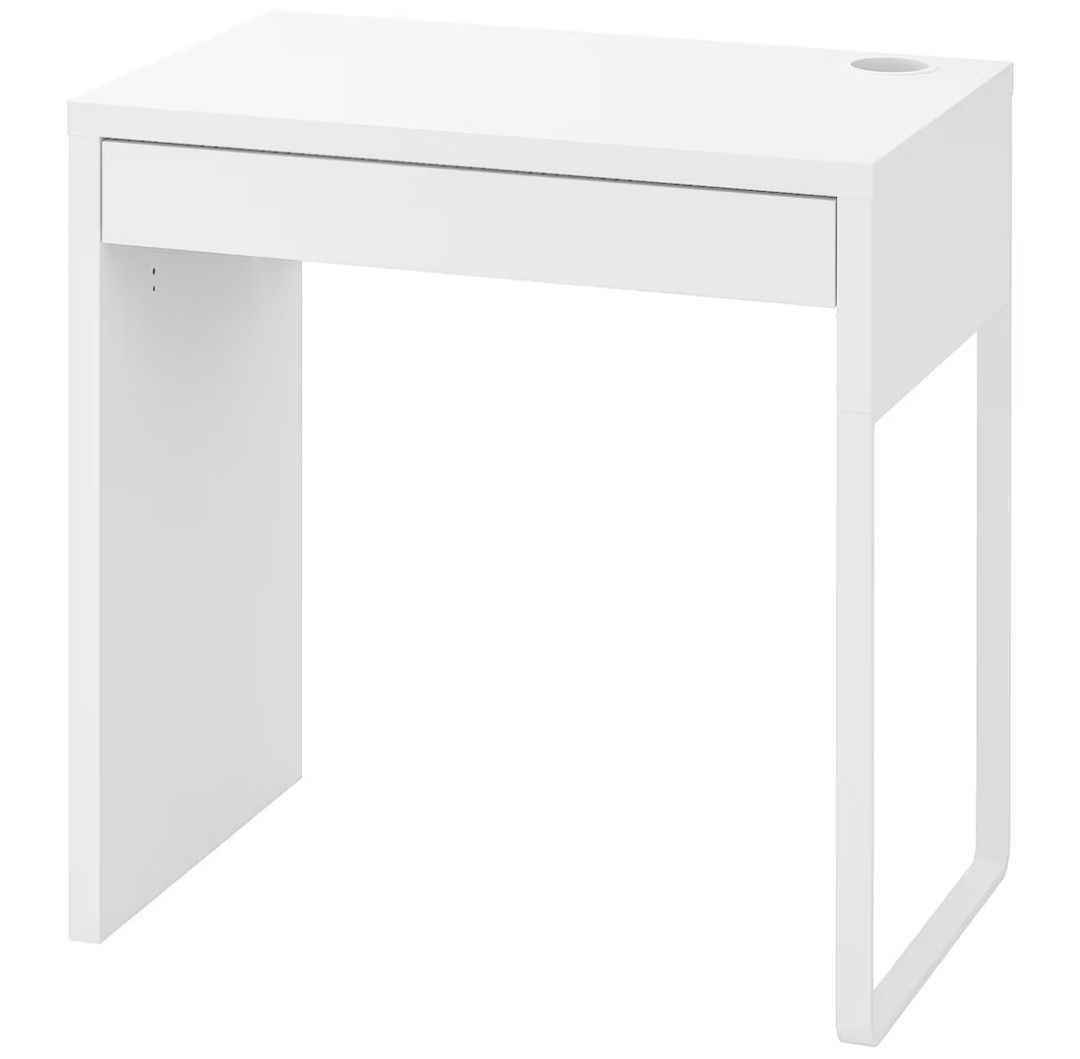 Ikea Biurko Micke 73x50 cm Nowe Białe