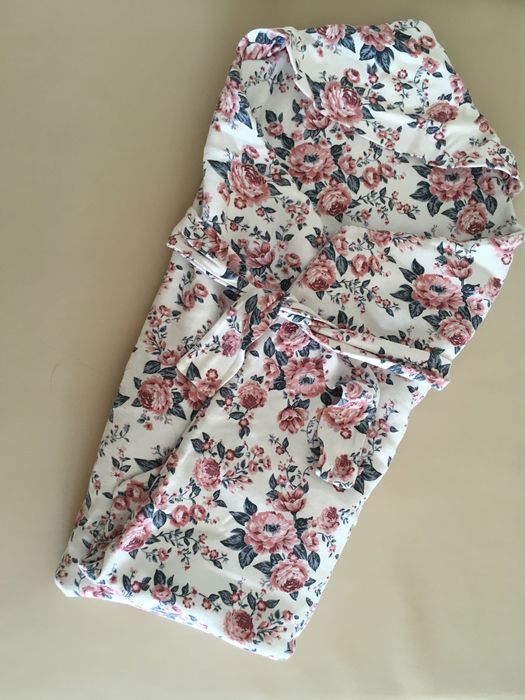 Rożki dla wcześniaka 66x88 w kwiatki