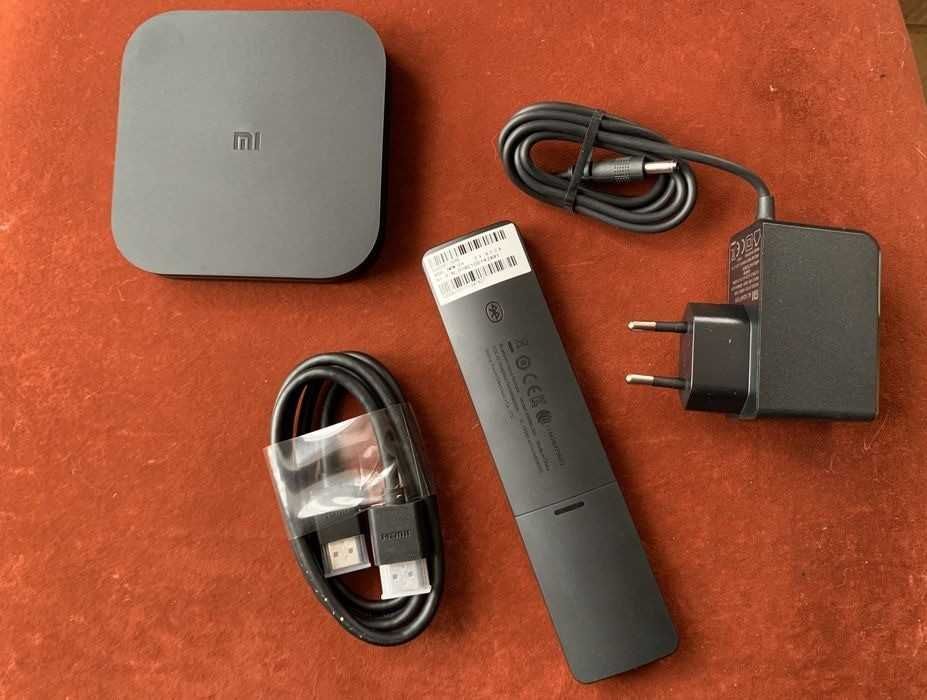 SmartTV приставка Mi box S Android Box СмартТВ приставка xiaomi 4k