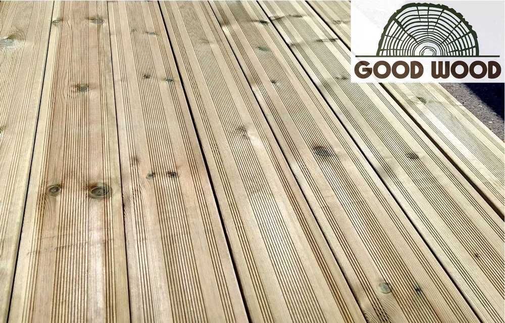 Deska tarasowa IMPREGNOWANA NTR deski na taras SKANDYNAWSKIE!!!