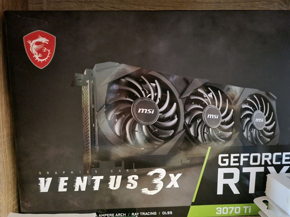 Karta graficzna Nvidia Geforce RTX 3070Ti MSI VENTUS 3X GDDR6X 8GB
