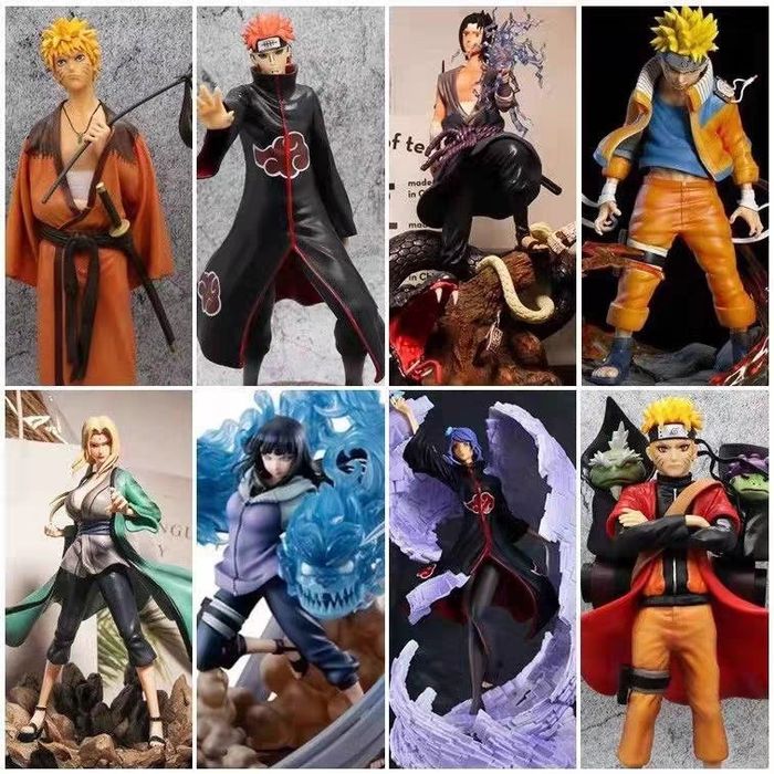 Фигурки Naruto — Итачи, Саске, Наруто, Дейдара — коллекционные модели