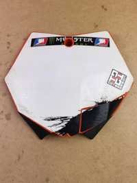 Pole numerowe plastron ktm sxf 450 07r 250