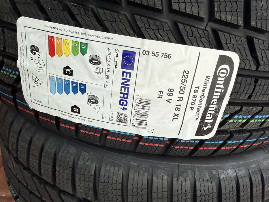 Continental s WinterContact™ TS 870 P 225/50 R 18 XL 99 V FR zima 2025