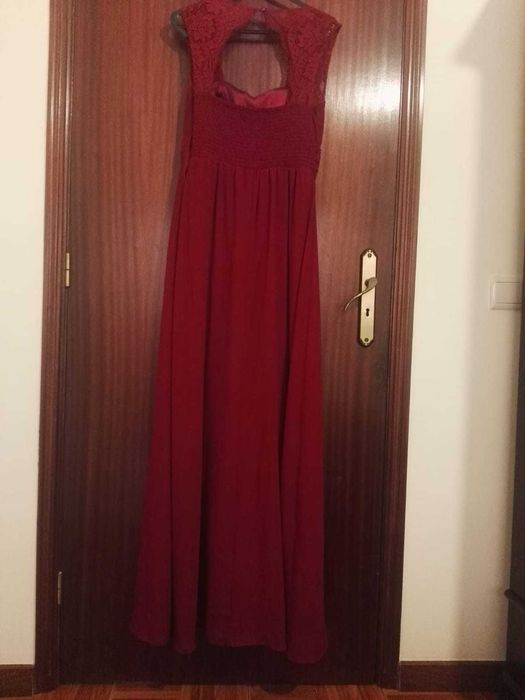 Vestido comprido cerimónia