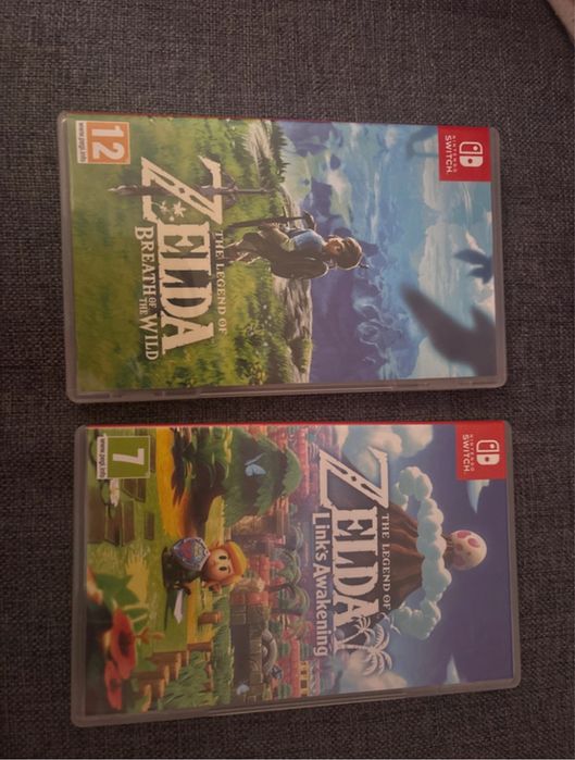 Gry zelda stan idealny na nintendo switch
