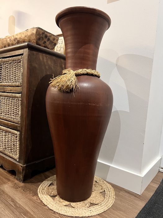 Vaso barro.Impecável.