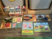 Puzzle mini peppa bing strażak sam 6 sztuk