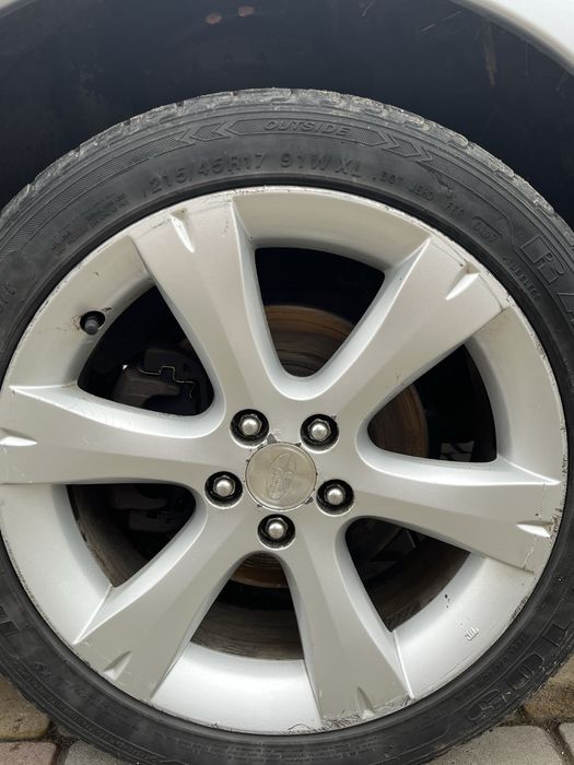 Терміново! Продам диски Subaru r17 5x100