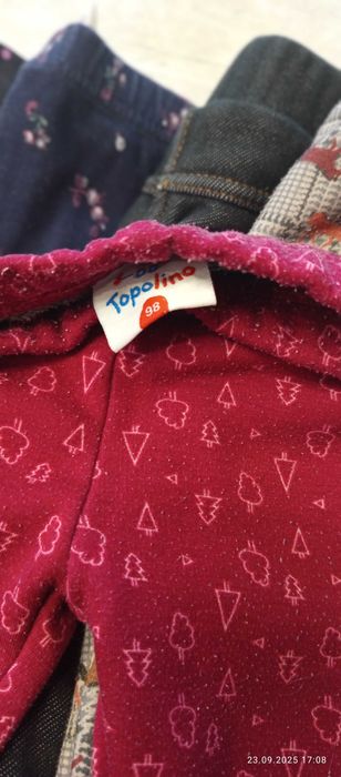 Leginsy ocieplane 98