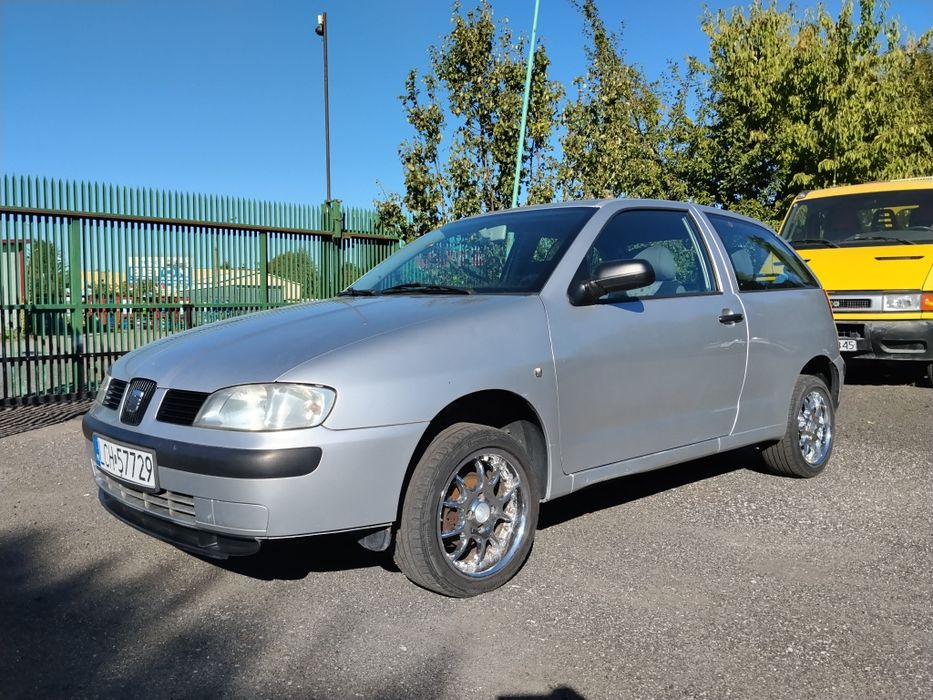 Seat Ibiza 1.4 Benz+Gaz 2002r. Sprawny,jeżdżący Aktualne opłaty