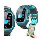 Smartwatch Dla Dzieci Q19 Lokalizator GPS Niebieski