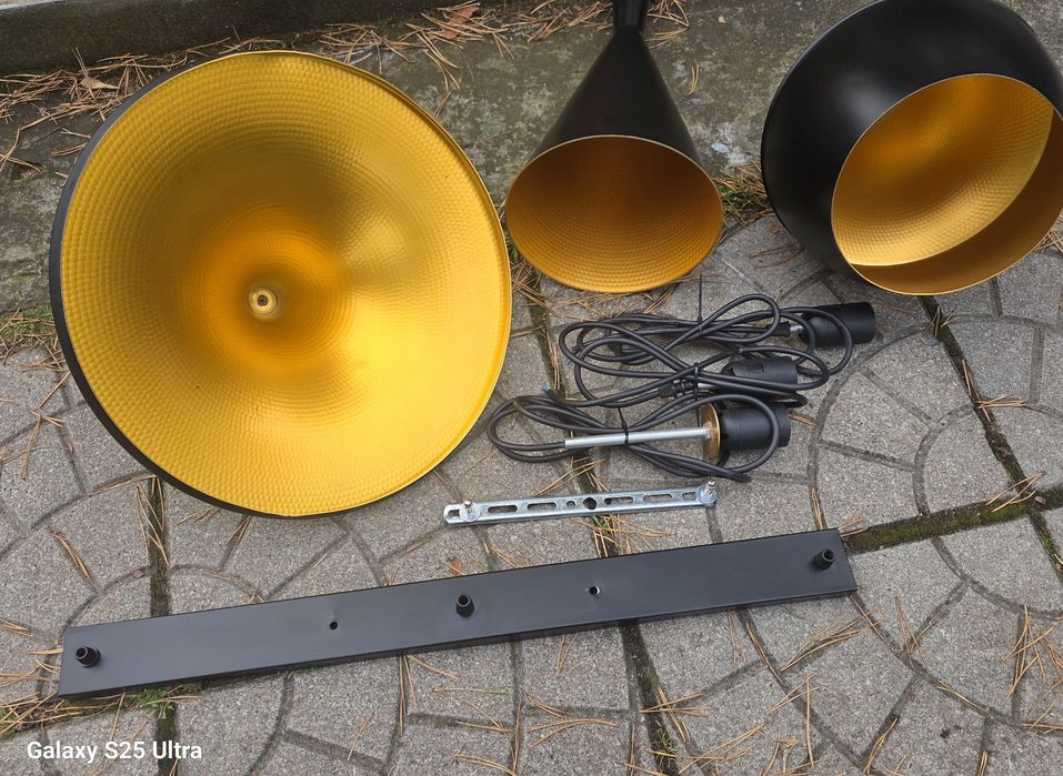 Lampa Costa wisząca  czarna