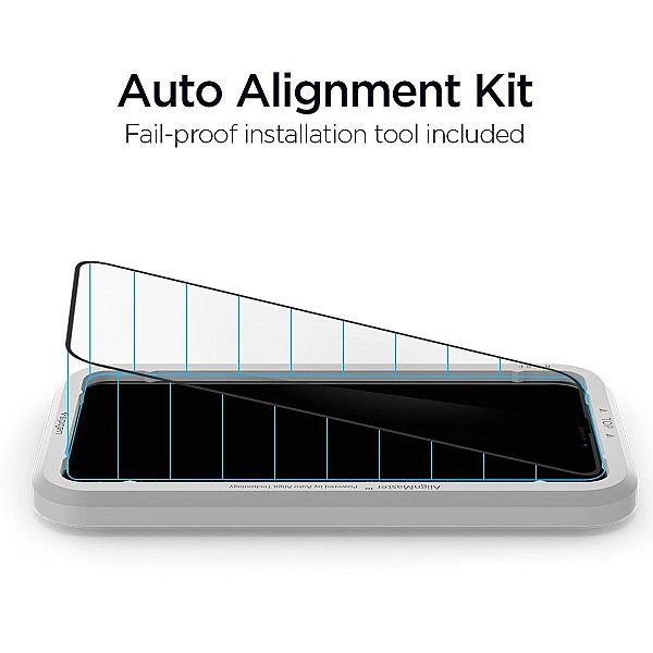 Szkło Hartowane Spigen Alm Glass Fc Iphone 11 Pro Max Black