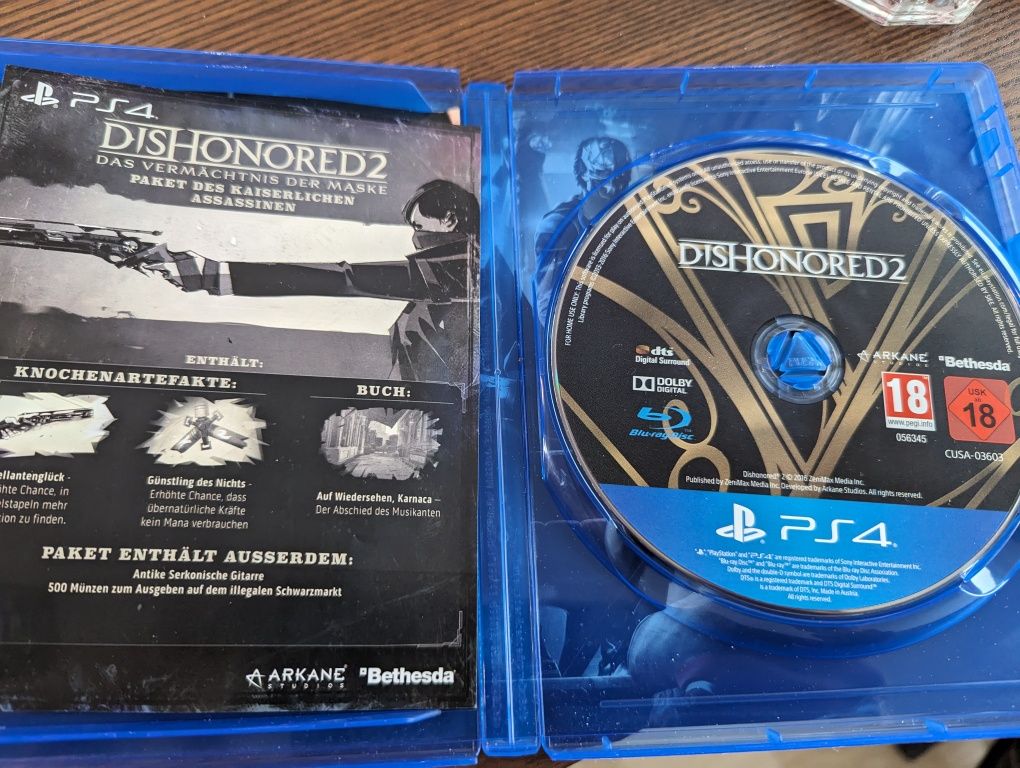 Dishonored 2 ps4