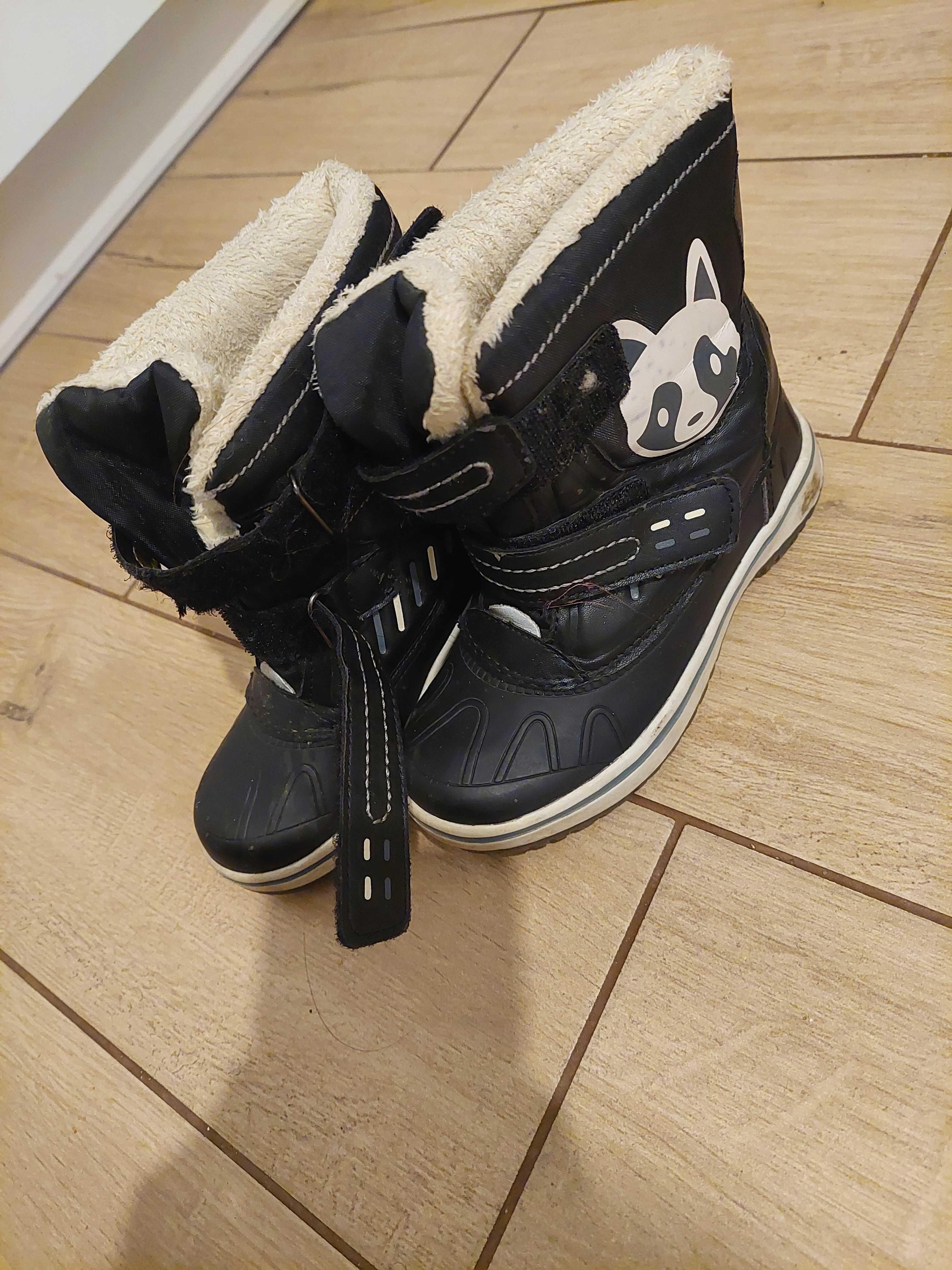 Buty dziecięce zimowe rozmiar 27