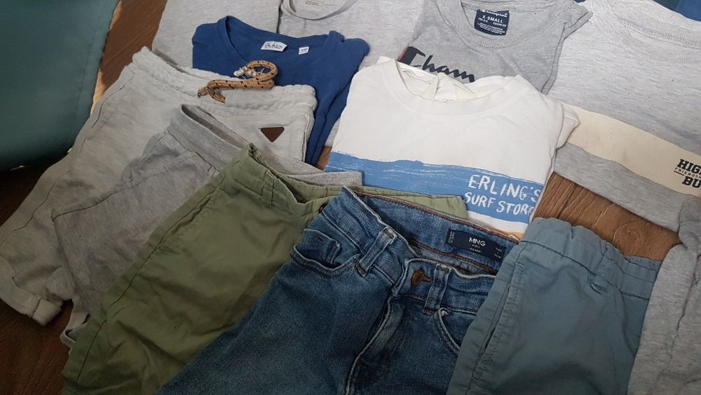 Zestaw odzieży na chłopca rozmiar  122  Mango Reserved hilfiger