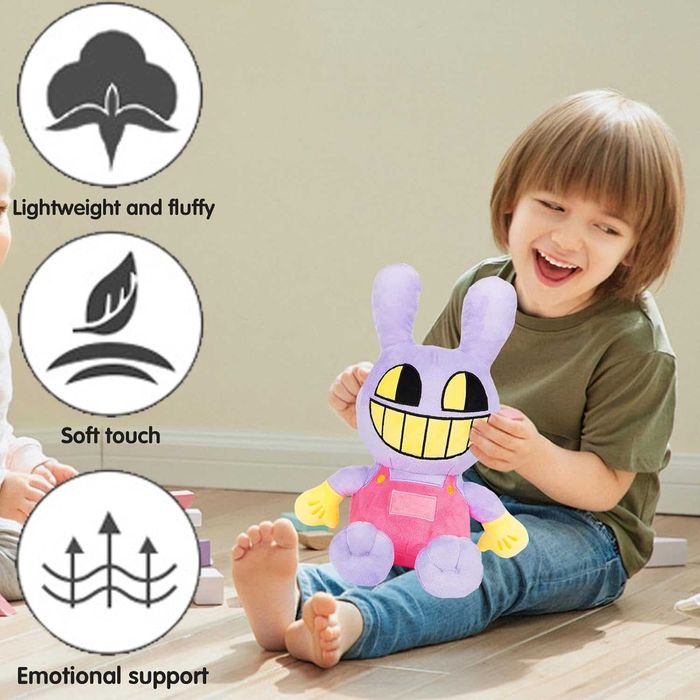 Pluszowa zabawka Pomni i Jax Niesamowity pluszowy cyfrowy cyrk 2 SZT