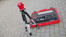 laser krzyżowy Futech multicross 8 - niwelator + statyw