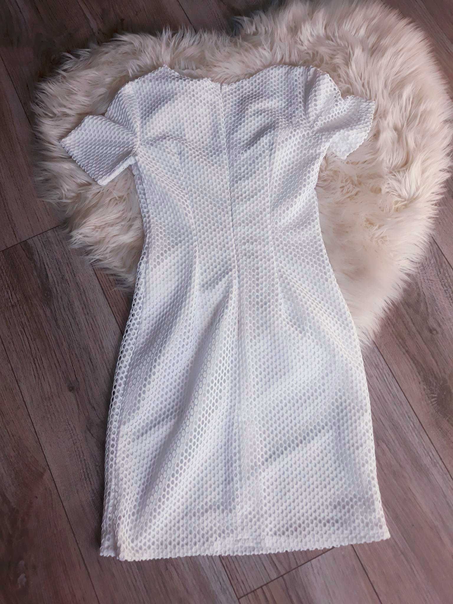 Sukienka biała Lakerta 36