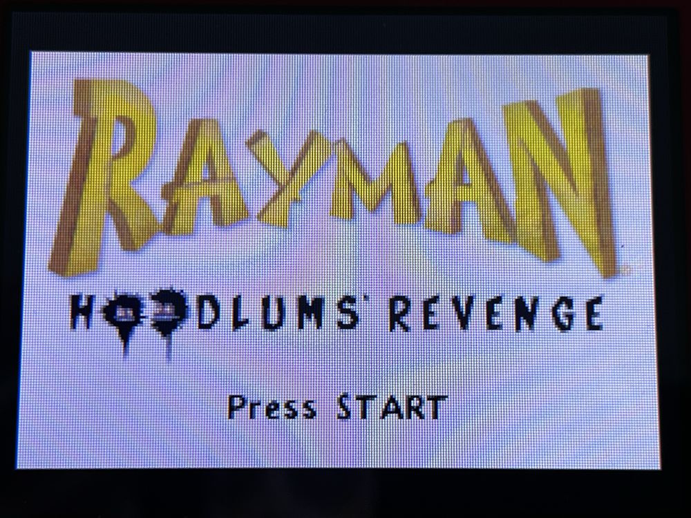 Rayman Hoodlums Revenge Game Boy Advance