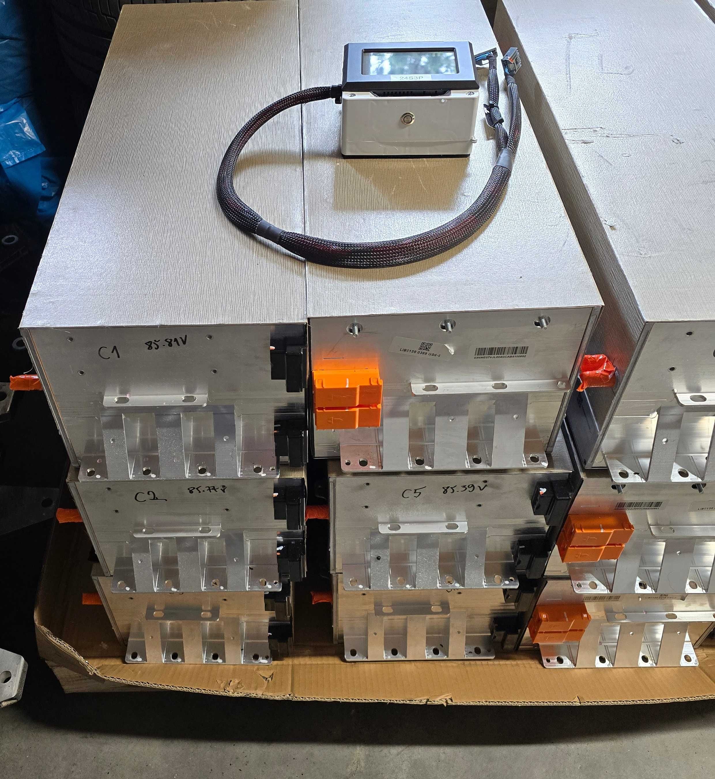 Акумулятор/модуль  12s3p 18s3p 24s3p Li-NMC 7.4kWh 111.5kWh 14.8kWh