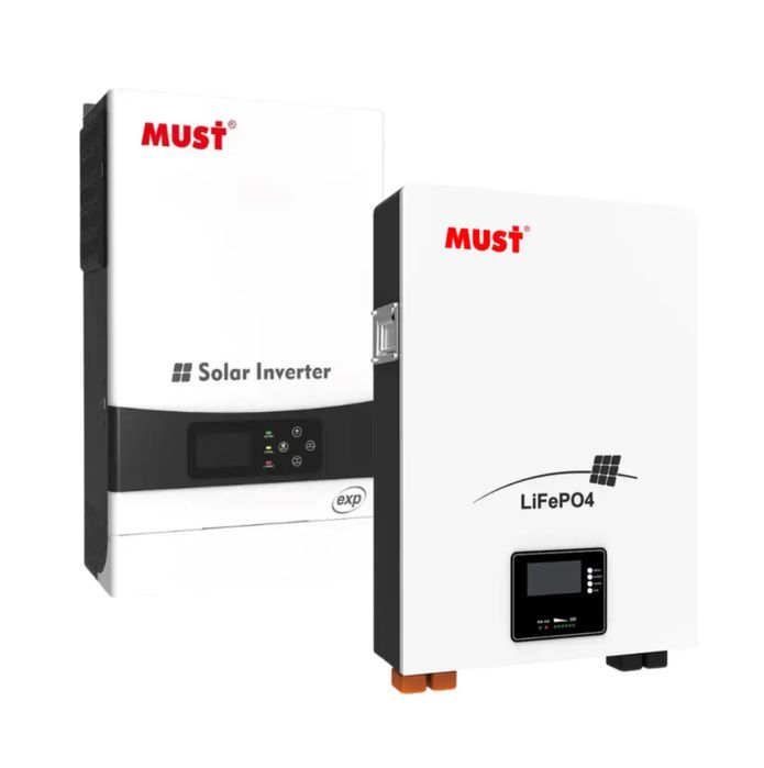 Інвертор Must PV19-6048 EXP 48B 6кВт та акумулятором Must LP16-48100