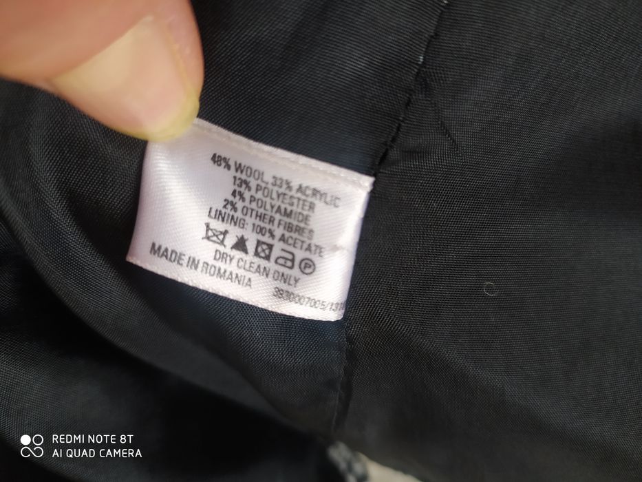 Oasis jak Taranko 40 L płaszcz wełna jak nowy