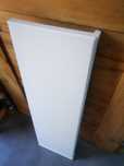Parapet biały plastikowy 82cm
