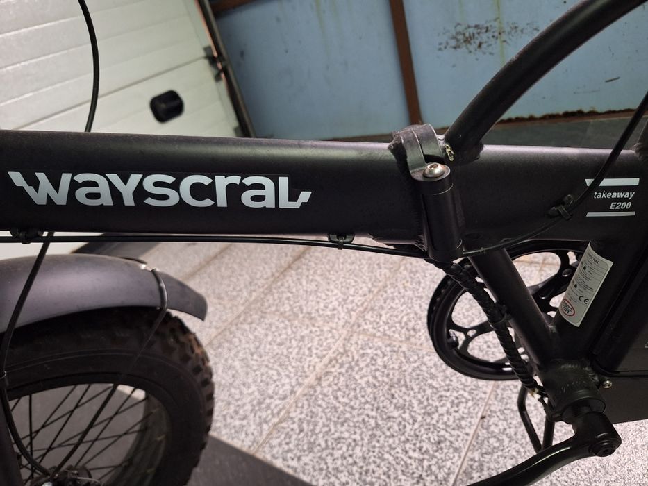 Bicicleta Elétrica Dobrável WAYSCRAL TAKEAWAY E-200